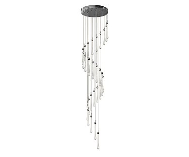 Люстра Kink Light Асмер хром 07860-28A,02