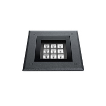 Zip квадратный Comfort черный 3000 K 14.7 Вт