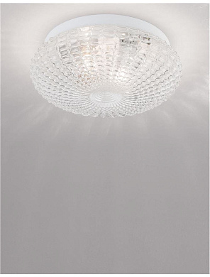 9738255 CLAM Novaluce светильник для ванной комнаты LED E27 2x12Вт 230В IP44