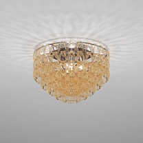 MINIGIOGALI ПОТОЛОЧНЫЙ СВЕТИЛЬНИК 60 CRYSTAL AMBER ГЛЯНЦЕВЫЙ ХРОМ E27 CE 1