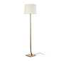 29687-08 REM BRONZE FLOOR LAMP BEIGE LAMPSHADE торшер Faro barcelona