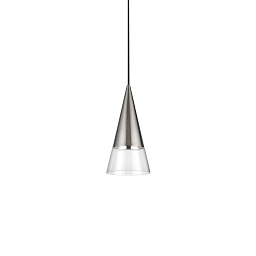 322803 Ideal Lux CONO SP1 NICKEL подвесной светильник