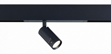 магнитный светильник для трека с направленным чёрным спотом 230V