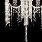 749640 Cascades 45" Round Chandelier люстра, Fine Art Lamps