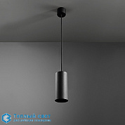 Smart surface tubed suspension 82 XL LED Tre dim GI black struc Modular