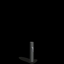 Ago Bollard H300 1L LED 4K 10W Nero  24V