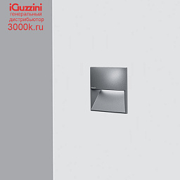 EI36 Walky iGuzzini Square optic assembly 90x90mm – AL optic – Warm White LED – 24Vdc - Rust Brown