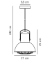 Porter 21 уличный подвесной светильник Nordlux оцинкованный 2213033031
