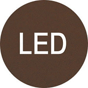 1121203LH WALL LIGH LINEANA LED BROWN HORIZONTAL