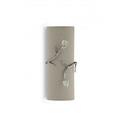 Blossom Wall Light Decayed Silver with Glass detail Porta Romana