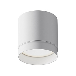 C088CL-GX53-W Maytoni Polar потолочный светильник белого оттенка с гладким корпусом