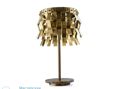 VERONICA Светодиодная настольная лампа из латуни MARIONI