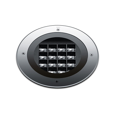 Грунтовый проходной светильник Simes Megazip круглый Comfort S.8500
