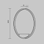 MOD058WL-L50BSK Maytoni Rim Настенный светильник 49W 2100лм Латунь — фото 4