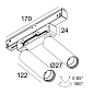 23388 9225 B Delta Light PR SPLITLINE M20/M26H - трековый светильник Spy 272 L — фото 1