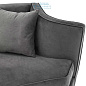 111392 Sofa Giulietta 3 seat granite grey Eichholtz