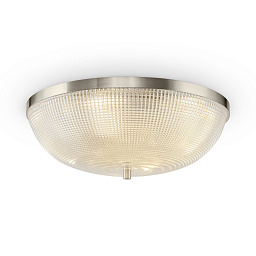 C046CL-04N Maytoni Coupe потолочный светильник с рифленым плафоном оттенка никель
