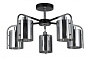 671/5P Chrome Escada Elegant потолочный светильник, 40Вт, хром;черный — фото 1