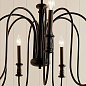 Karthe 9 Light Chandelier Black люстра 52471BK Kichler — фото 1
