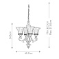 Люстра Drawing Room Feiss FE-DRAWING-ROOM4 орех — фото 9