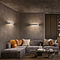 90333M Linea Light Metal W AP LED M бра современное чёрный — фото 1