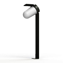 Sherlock N° 4; Frosted glass E27 42W; Black grey