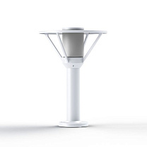 Bermude N° 2; Frosted glass E27 105W; White