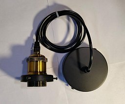 Кабель с патроном E27 Kink Light черный 097115