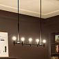 Torvee 42" 5 Light Linear Chandelier Black люстра 52425BK Kichler — фото 2