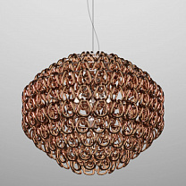 Подвесной светильник GIOGALI 85 CRYSTAL COPPER GLOSSY CHROME E27 CE