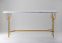 Gold shown with Calacatta Primavera
