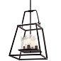Ellamae 25.87" 4 Light Pendant Weathered Zinc  подвесной светильник 82334 Kichler — фото 4