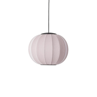 KW45 PI LED Knit-Wit Made By Hand Подвес Ø45 с розовым тканевым плафоном LED