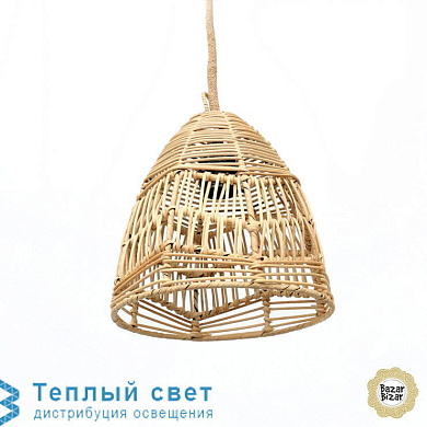 BALA S подвесной светильник Bazar Bizar FL-JUTE-001 + BAYU012N-S-20x20