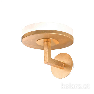 Kolarz Solis 6020.60130 настенный светильник сусальное золото ширина 25cm высота 20cm 1 лампа gx53