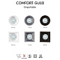 C0160 Mantra Comfort gu10 точечный светильник, 12Вт, белый — фото 3