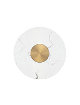 Imitated Alabaster Brass Gold Metal LED 14Watt 220-240Volt 1054Lm IP20 3000K D:60 W:5.5 cm