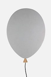 131210 Globen Lighting Balloon настенный светильник в форме воздушного шара серого цвета