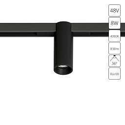 A7269PL-1BK Arte Lamp OPTIMA магнитный трековый светильник