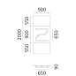 1202z00A Artemide ALPHABET OF LIGHT Настенный светильник с буквой z в нижнем регистре — фото 3