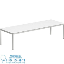 СТОЛ TABOELA 300X100CM SS С КЕРАМИЧЕСКОЙ СТОЛЕШНИЦЕЙ БЕЛЫЙ Royal Botania
