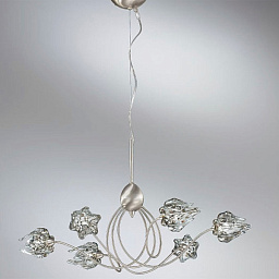266/6 Brushed nickel V286/144/22 IDL Medusa Люстра