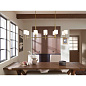 Ali 56.5" 10 Light Linear Chandelier Brushed Natural Brass люстра 52503BNB Kichler — фото 3