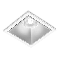 Потолочные светодиодные светильники Led technology NEW KUB IN 11.30 W FW NO DIM серебристый + белый