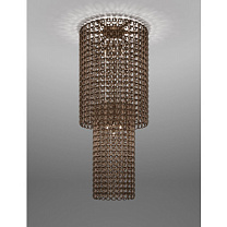 Потолочный светильник GIOGALI CA2 CRYSTAL BRONZE MATT BRONZE 1 E27 CE