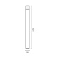 Светильник для дорожек iWay bollard round iGuzzini — фото 4