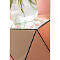 84156 Приставной столик Luxury Triangle Champagne 32x32см Kare Design