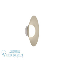 настенный светильник в форме кольца серый шелковый