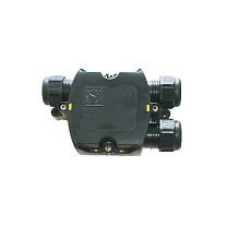connexion 3 lines, IP68,  250V - 10A