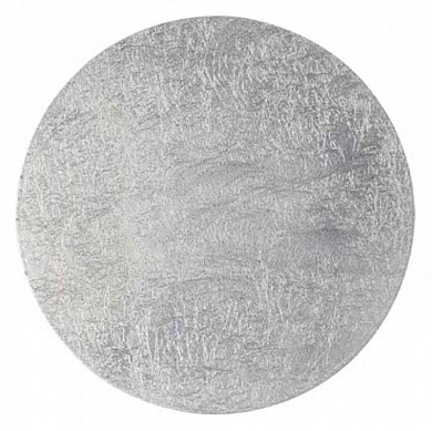 потолочный светильник с металлическим плафоном серебро